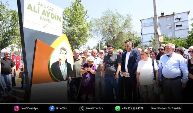 Ali Aydın’ın adı Çiğli’de yaşayacak