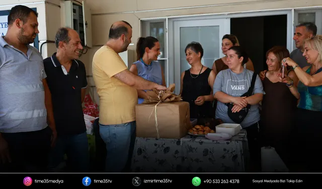 Efesli Kıtmir'den can dostlarına anlamlı destek