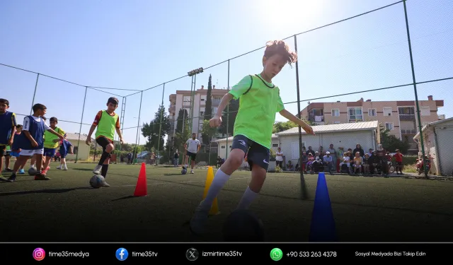 Buca’da yaz tatili futbolla renkleniyor