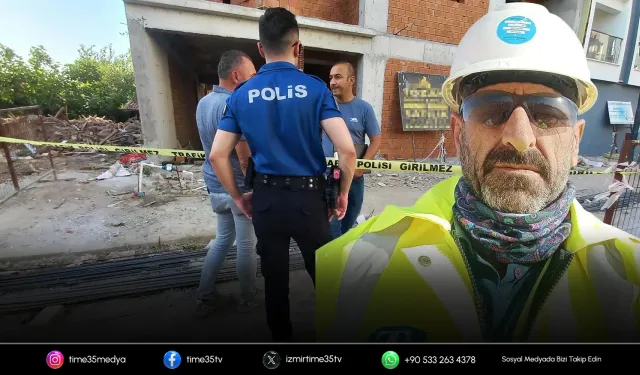 Çalıştığı inşaattan düşen işçi öldü