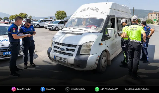 Büyükşehir’den tarım işçisi servislerine sıkı denetim