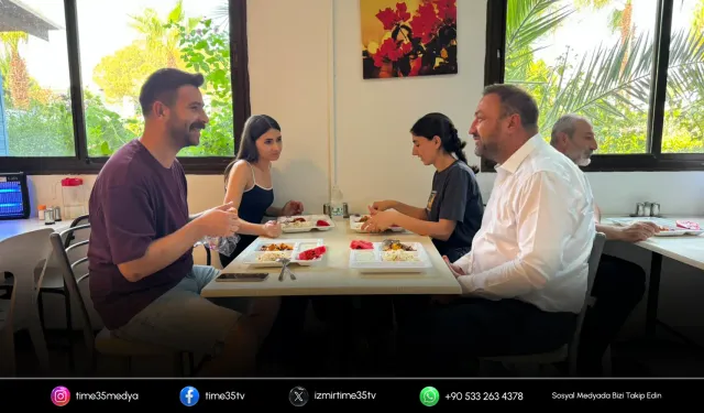 Utku Gümrükçü tekstil fabrikasında işçilerle buluştu