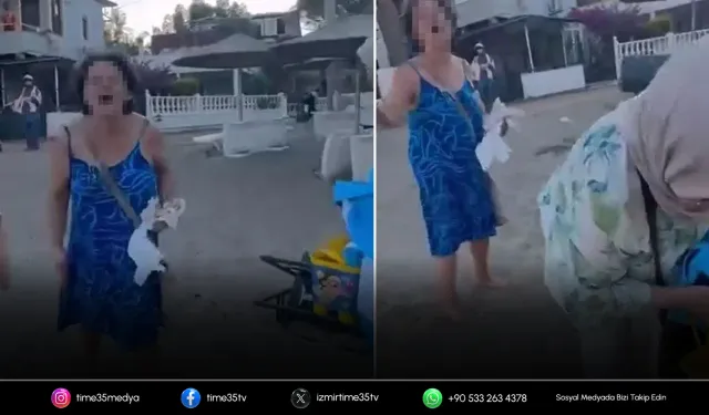 İzmir'de şezlong tartışmasında 1 gözaltı