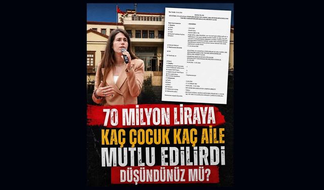 Çeşme’de 70 Milyon’a kaç çocuk kaç aile mutlu edilirdi?