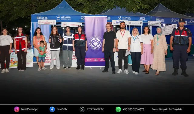 Aliağa’da bağımlılık ve aile güvenliği için farkındalık seferberliği