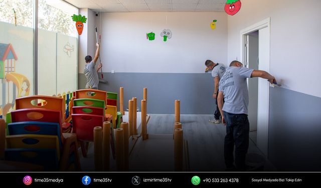 Efeler’de gündüz bakımevleri yeni döneme hazırlandı