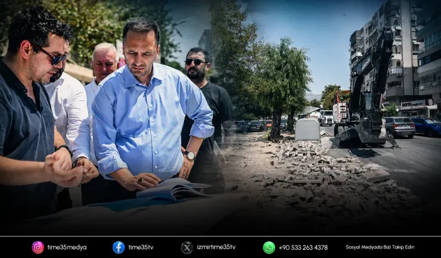 Bornova’nın merkezinde büyük estetik dönüşüm