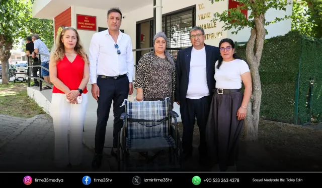 Buca’da plastik kapaklar tekerlekli sandalyeye dönüştü