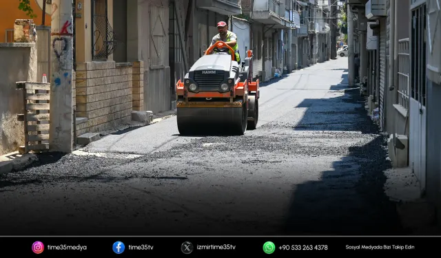 Bornova’da 282 sokak için asfalt seferberliği