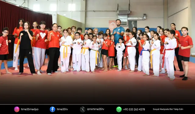 Çiğli’de yaz okullarında binlerce kişiye spor eğitimi