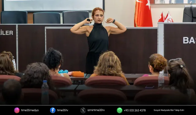 Karşıyaka Belediyesi çalışanlarına sağlıklı ofis eğitimi