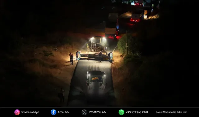 Efes Selçuk'ta yol seferberliği sürüyor