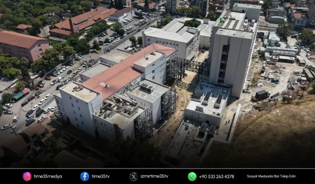 Eşrefpaşa Hastanesi’nin yeni binasında sona gelindi