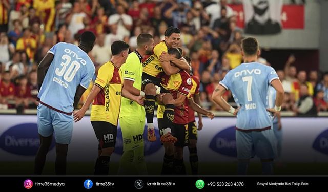 Göztepe’den Trabzonspor’a sezon öncesi galibiyet