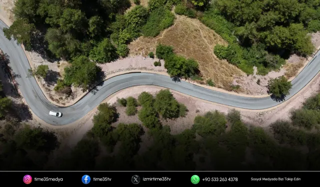 İzmir Büyükşehir’den Kınık’a 12,5 kilometrelik yol yatırımı