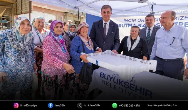İzmir Büyükşehir Belediyesi’nden üreticiye kerevet desteği