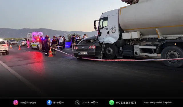 Bayındır’da tanker dehşeti: Karı-koca hayatını kaybetti