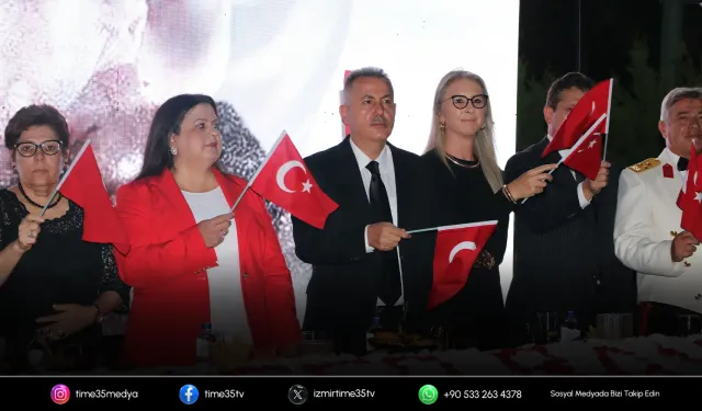 İzmir'de 30 Ağustos Zafer Bayramı resepsiyonu