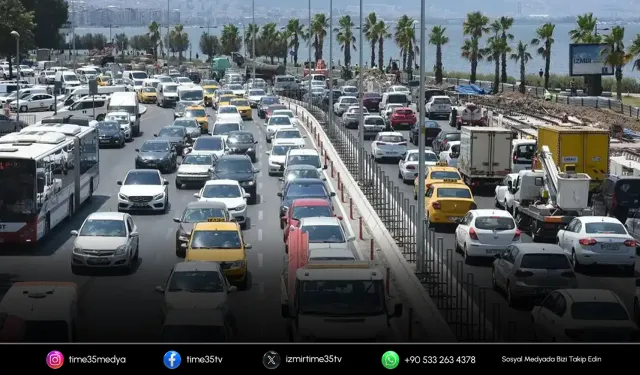 İzmir’de araç sayısı 2 milyon 167 bine ulaştı