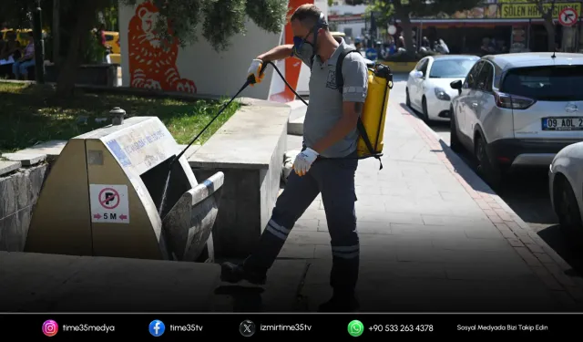 Kuşadası Belediyesi halk sağlığı için sahada