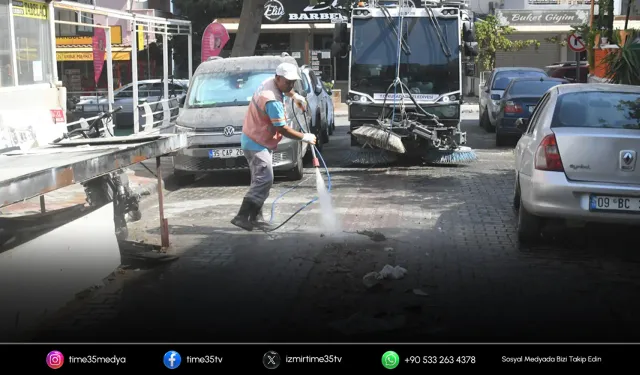 Kuşadası’nda 7/24 temizlik seferberliği