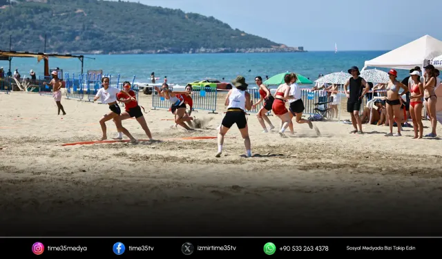 Pamucak Sahili Beach Flag heyecanına ev sahipliği yaptı