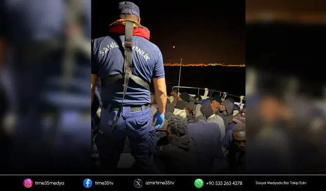 Kuşadası açıklarında 29 kaçak göçmen yakalandı