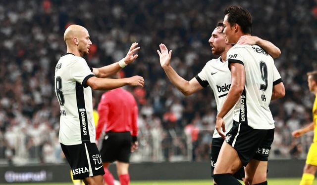 Beşiktaş, Avrupa Ligi’nde play-off turuna yükseldi