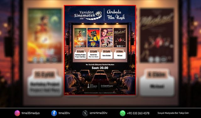 Arabada film keyfi yeniden başlıyor: İlk gösterim 15 Eylül’de