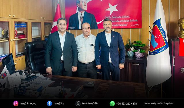 AK Partili Özçelik’ten Torbalı Şoförler Odası’na ziyaret