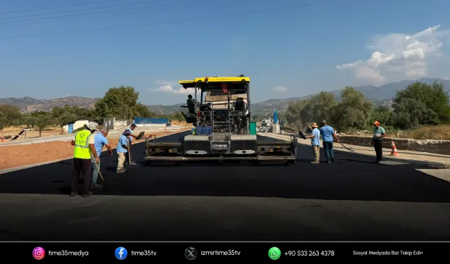 Aydın’ın dört bir yanında yol çalışması