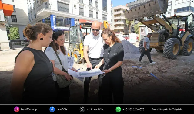 Bostanlı’da Cemal Bülbül Sokak yenileniyor