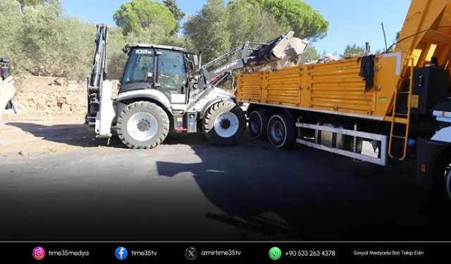 Gümüldür’de sokak araları dip bucak temizlendi
