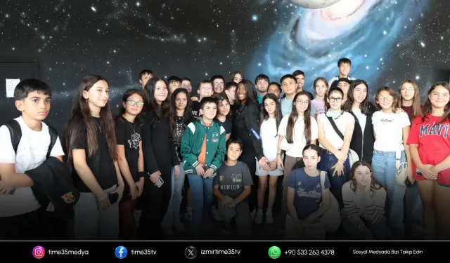 Astronot Aisha Bowe Çiğli’de öğrencilerle buluştu