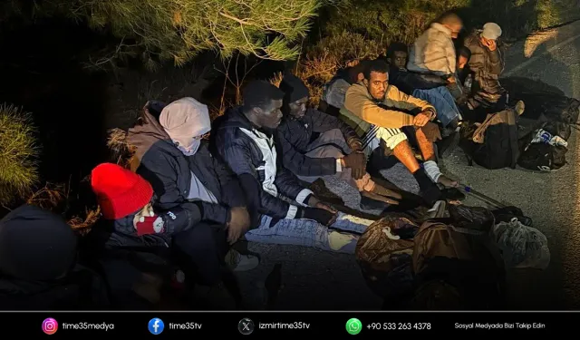 Karaburun’da göçmen operasyonu: 16 kişi yakalandı