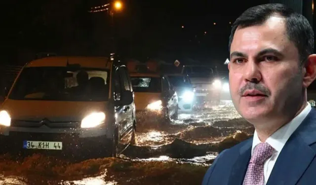 Bakan Kurum: Kuvvetli yağışlar devam edecek