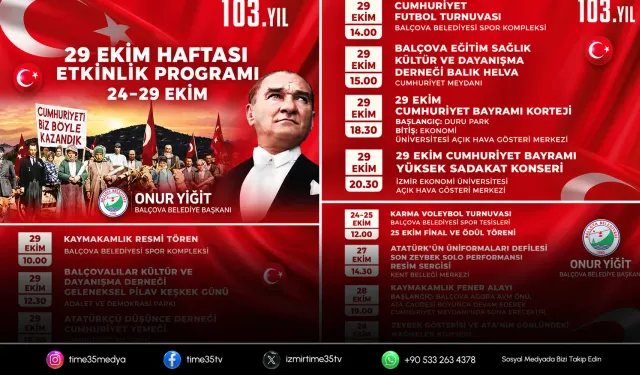 Balçova’da Cumhuriyet Bayramı sokaklara taşacak!