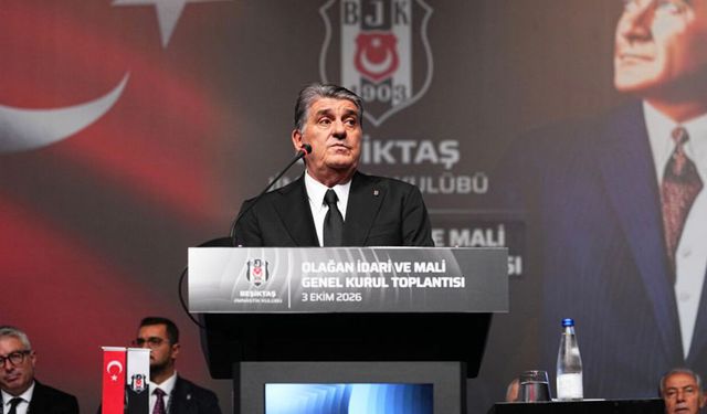 Beşiktaş’ta Serdal Adalı 3’üncü kez başkan