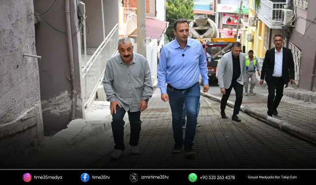 Bornova’da bir yol sorunu daha çözüldü