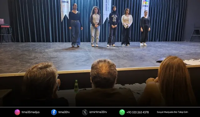 Genç İzmir’de tiyatro seçmelerine yoğun ilgi