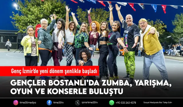 Gençlik Şenliği, gençlerin enerjisini İzmir’e yayıyor