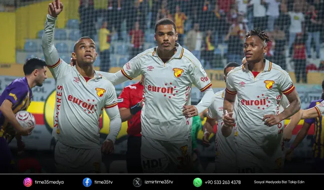 Göztepe puanları gurbette topladı