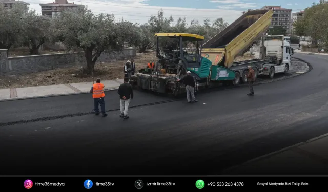 Ataşehir ve Harmandalı’da yollar yenileniyor
