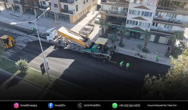 Bayraklı-Bornova hattında 5 kilometrelik yenileme