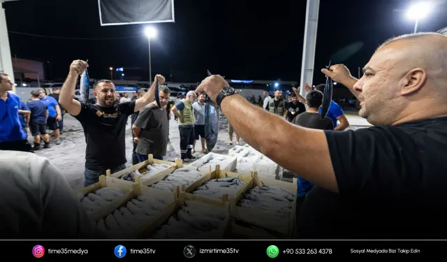 Balık halinde ilk ayda işlem hacmi 9 bin tonu aştı