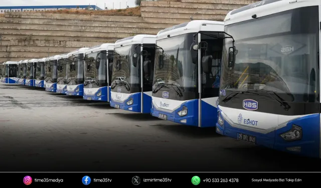 İzmir’in otobüs filosuna 111 yeni araç katılıyor