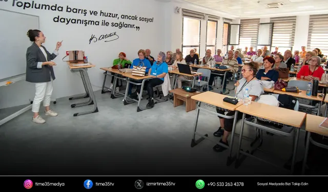 Karşıyaka 3. Yaş Üniversitesi’nde yeni dönem başladı!