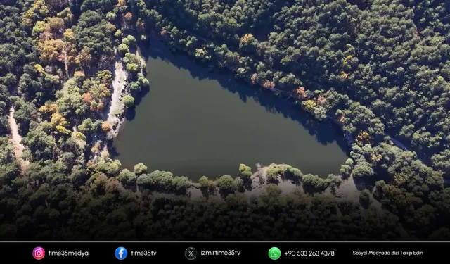 Karagöl Tabiat Parkı’nda sonbahar manzarası
