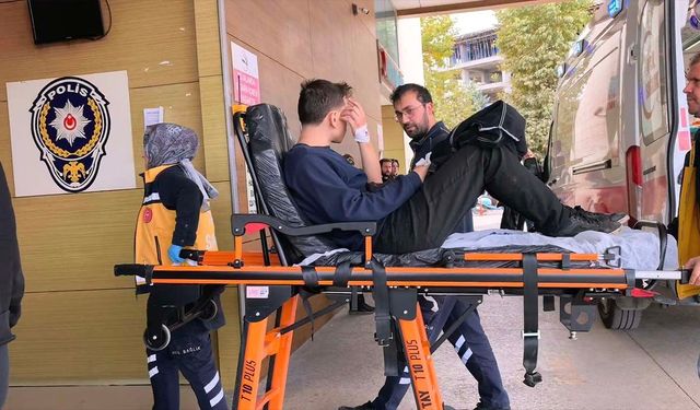 Motosiklet tamiri sırasında feci kaza: Parmağı koptu