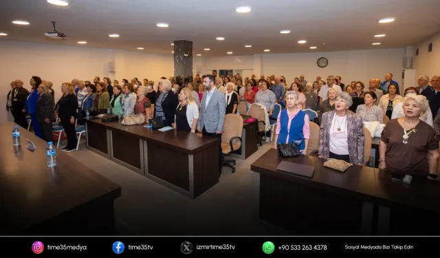 Narlıdere 3. yaş üniversitesi’nde ilk ders zili çaldı